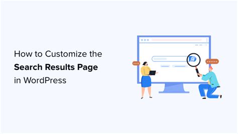 how to edit search results page wordpress|How to Customize the Search Results Page in .